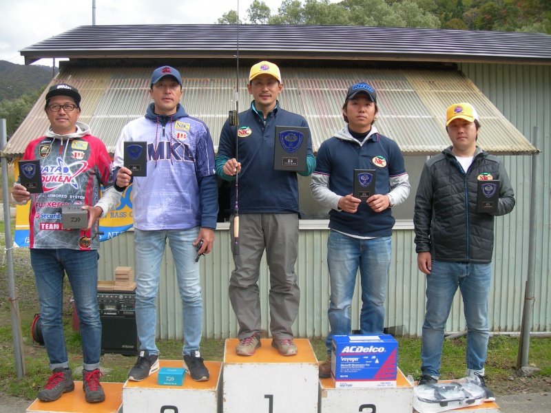 NBCチャプター福島第4戦ハンクルCUP上位のフィッシングパターン写真 2018-10-14福島県桧原湖