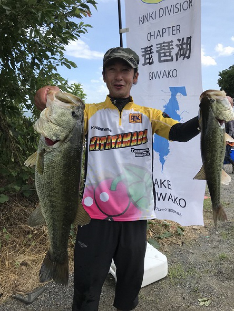 NBCチャプター琵琶湖第1戦イマカツCUP上位のフィッシングパターン写真 2018-07-01滋賀県琵琶湖