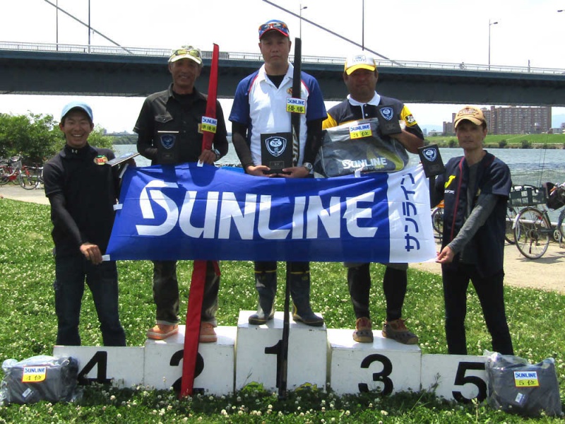 NBCチャプター大阪第2戦サンラインCUP上位のフィッシングパターン写真 2018-06-03大阪府淀川・城北ワンド