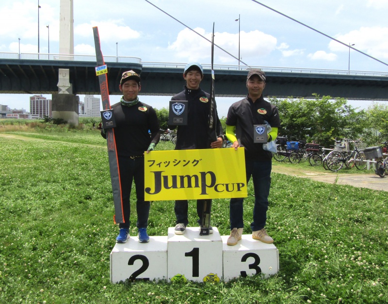 NBCチャプター大阪第3戦フィッシングジャンプCUP上位のフィッシングパターン写真 2018-06-17大阪府淀川・城北ワンド