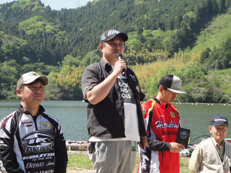 NBCチャプター広島第2戦イマカツCUP上位のフィッシングパターン写真 2018-04-29広島県・山口県弥栄湖