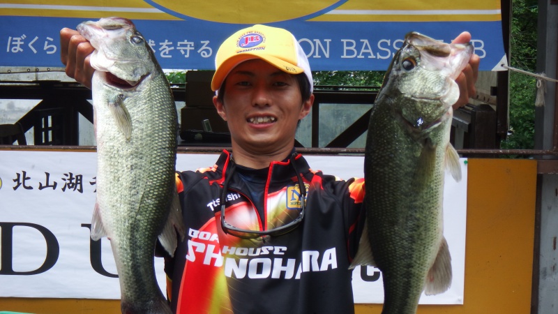 NBCチャプター北山湖第3戦デュエルCUP上位のフィッシングパターン写真 2018-07-01佐賀県北山湖