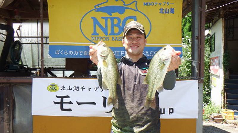 NBCチャプター北山湖第4戦モーリスCUP上位のフィッシングパターン写真 2018-08-05佐賀県北山湖