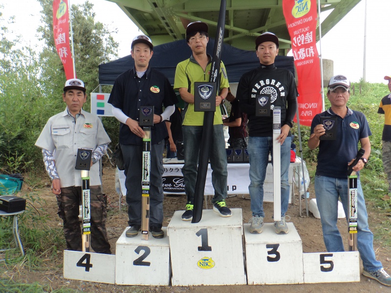 NBC陸釣りクラブ和歌山第6戦エバーグリーンCUP上位のフィッシングパターン写真 2018-09-09和歌山県紀の川