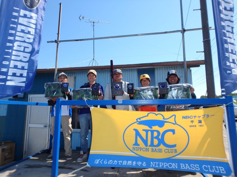 NBCチャプター千葉第2戦エバーグリーンCUP上位のフィッシングパターン写真 2018-05-20千葉県印旛沼