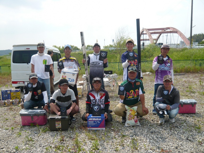 NBCチャプター北千葉第2戦イマカツCUP上位のフィッシングパターン写真 2018-05-27千葉県印旛沼