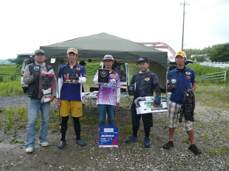 NBCチャプター北千葉第3戦エースメーカーCUP上位のフィッシングパターン写真 2018-06-24千葉県印旛沼