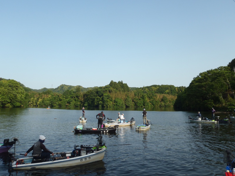 NBCチャプター房総第2戦亀山温泉・湖水亭嵯峨和CUP概要写真 2018-05-16千葉県亀山ダム