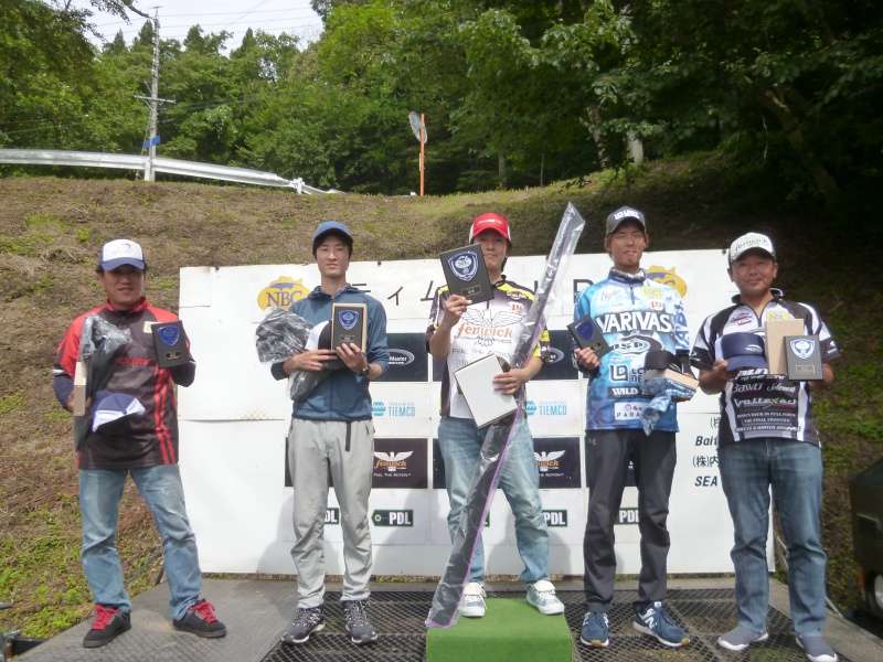 NBCチャプター長野・野尻湖第4戦ティムコCUP上位のフィッシングパターン写真 2018-08-19長野県野尻湖