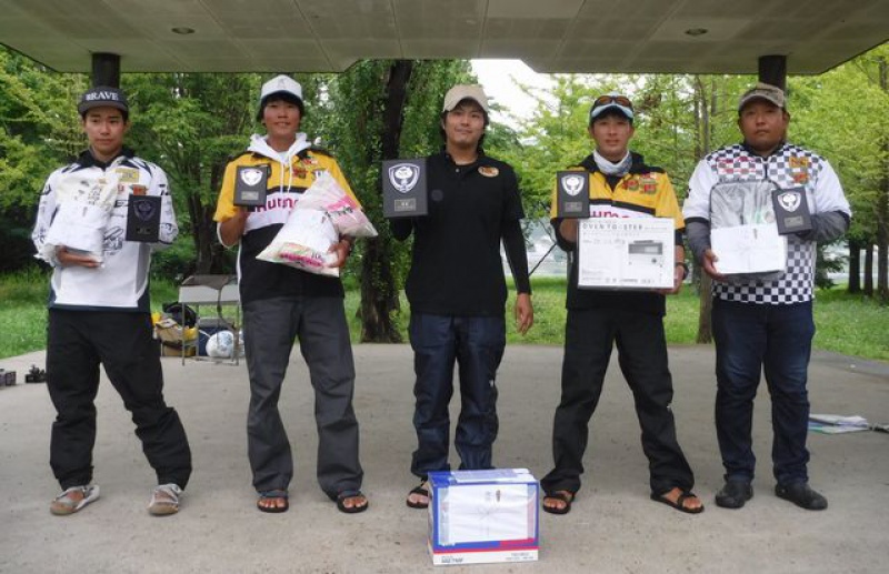 NBCチャプター河口湖第2戦キャリルK.T.FCUP上位のフィッシングパターン写真 2019-07-14山梨県河口湖