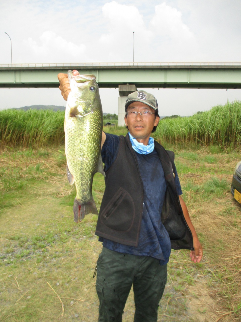 NBCチャプター岡山第5戦イマカツCUP上位のフィッシングパターン写真 2019-08-18岡山県高梁川