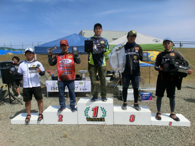 NBCチャプター徳島第3戦イマカツCUP上位のフィッシングパターン写真 2019-06-09徳島県旧吉野川