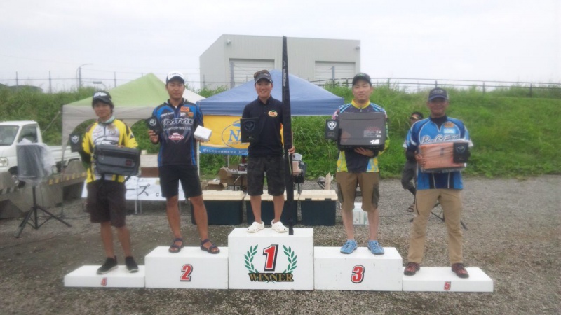 NBCチャプター徳島第4戦ノリーズCUP上位のフィッシングパターン写真 2019-09-01徳島県旧吉野川