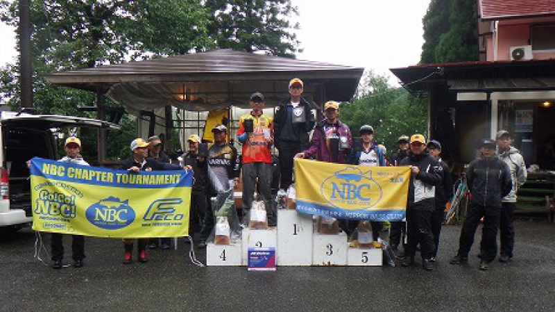 NBCチャプター北山湖第5戦釣りセンターうおまんCUP上位のフィッシングパターン写真 2019-07-21佐賀県北山湖