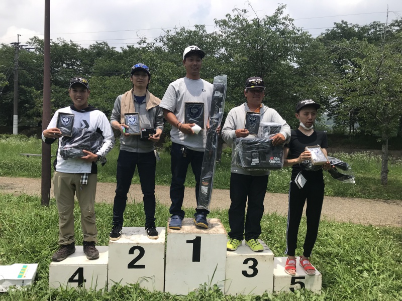 NBC陸釣りクラブ熊本第2戦ピュアフィッシングジャパンCUP上位のフィッシングパターン写真 2019-06-16熊本県立岡自然公園池