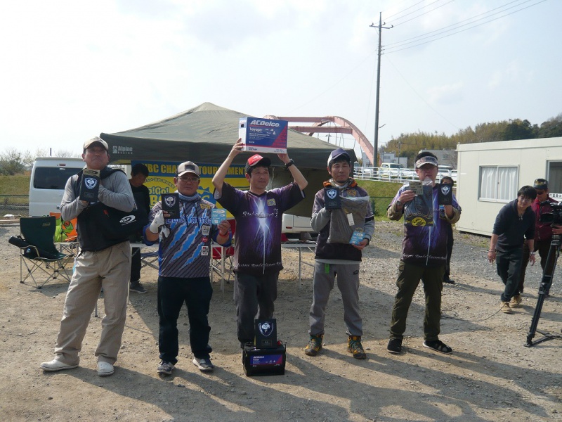 NBCチャプター北千葉第1戦O.S.PCUP上位のフィッシングパターン写真 2019-04-07千葉県印旛沼