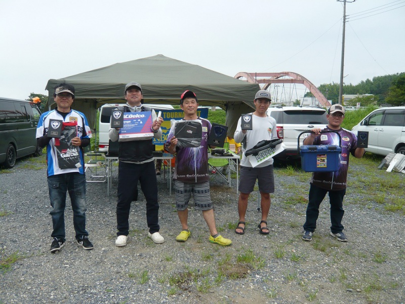 NBCチャプター北千葉第4戦バリバスCUP上位のフィッシングパターン写真 2019-07-21千葉県印旛沼