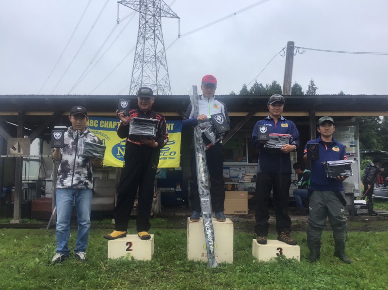 NBCチャプター宮城第4戦バレーヒルCUP上位のフィッシングパターン写真 2019-07-14宮城県フィッシャーズイン