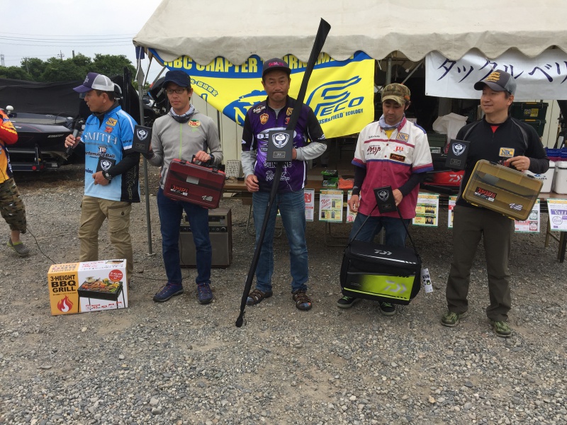 NBCチャプター霞ヶ浦第2戦タックルベリーCUP上位のフィッシングパターン写真 2019-06-02茨城県霞ヶ浦・大山