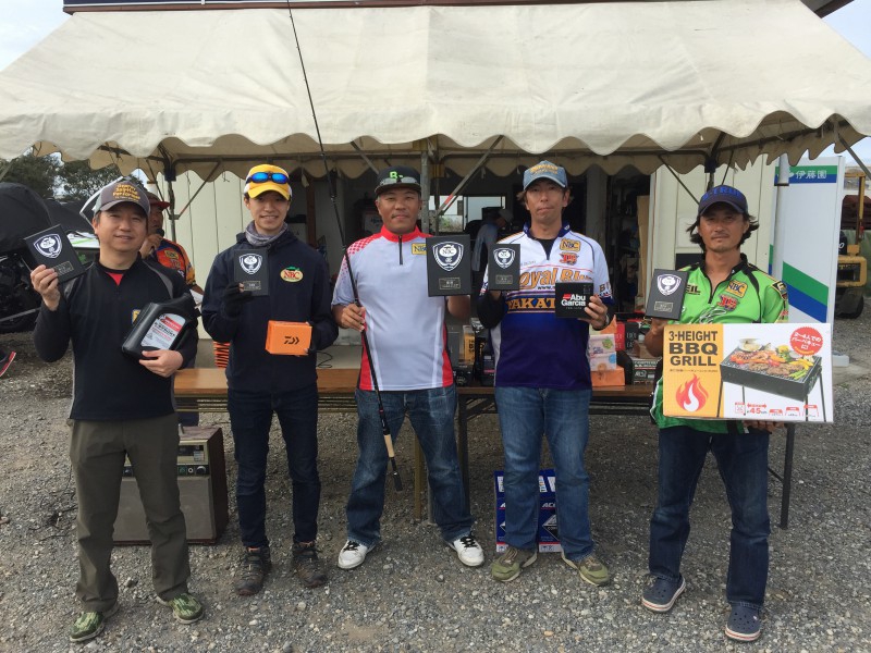 NBCチャプター霞ヶ浦第5戦マリンワークス大山CUP上位のフィッシングパターン写真 2019-09-22茨城県霞ヶ浦・大山