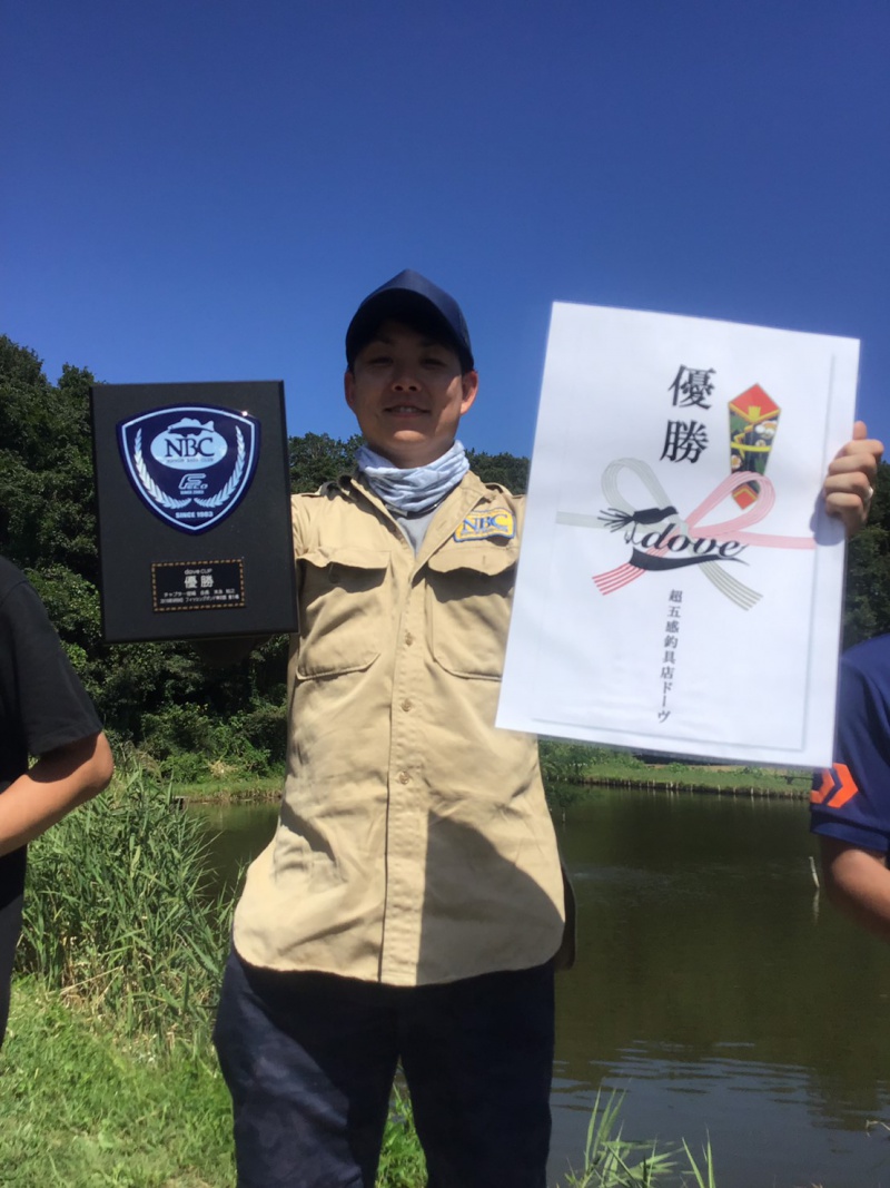 NBCチャプター宮城第5戦ドーヴCUP上位のフィッシングパターン写真 2019-09-08宮城県フィッシングポンド神次郎