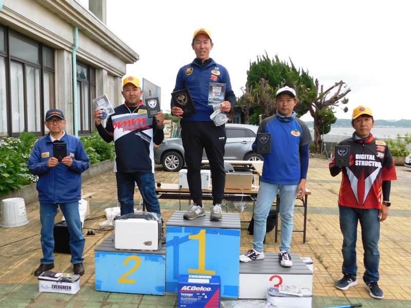 NBCチャプター北浦第2戦東レバウオCUP上位のフィッシングパターン写真 2019-06-09茨城県北浦