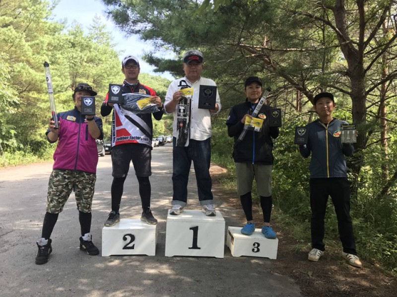 NBCチャプター山形第3戦ゲーリーインターナショナルCUP上位のフィッシングパターン写真 2019-08-18山形県前川ダム