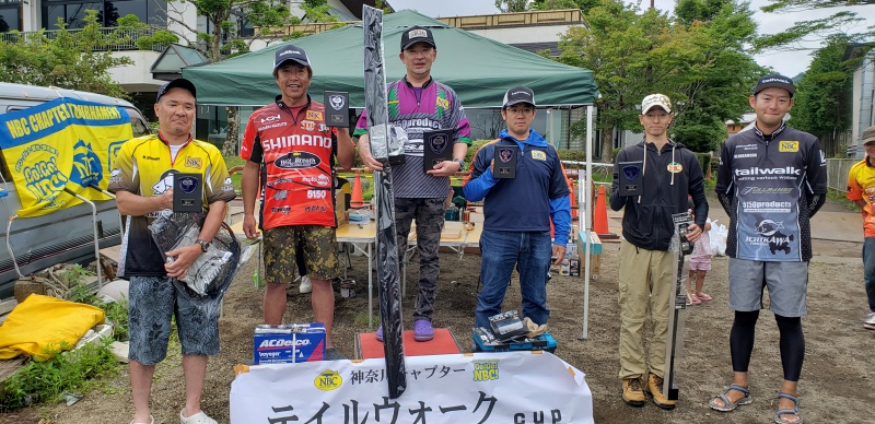 NBCチャプター神奈川第1戦O.N.プランニングCUP上位のフィッシングパターン写真 2019-03-17神奈川県芦ノ湖