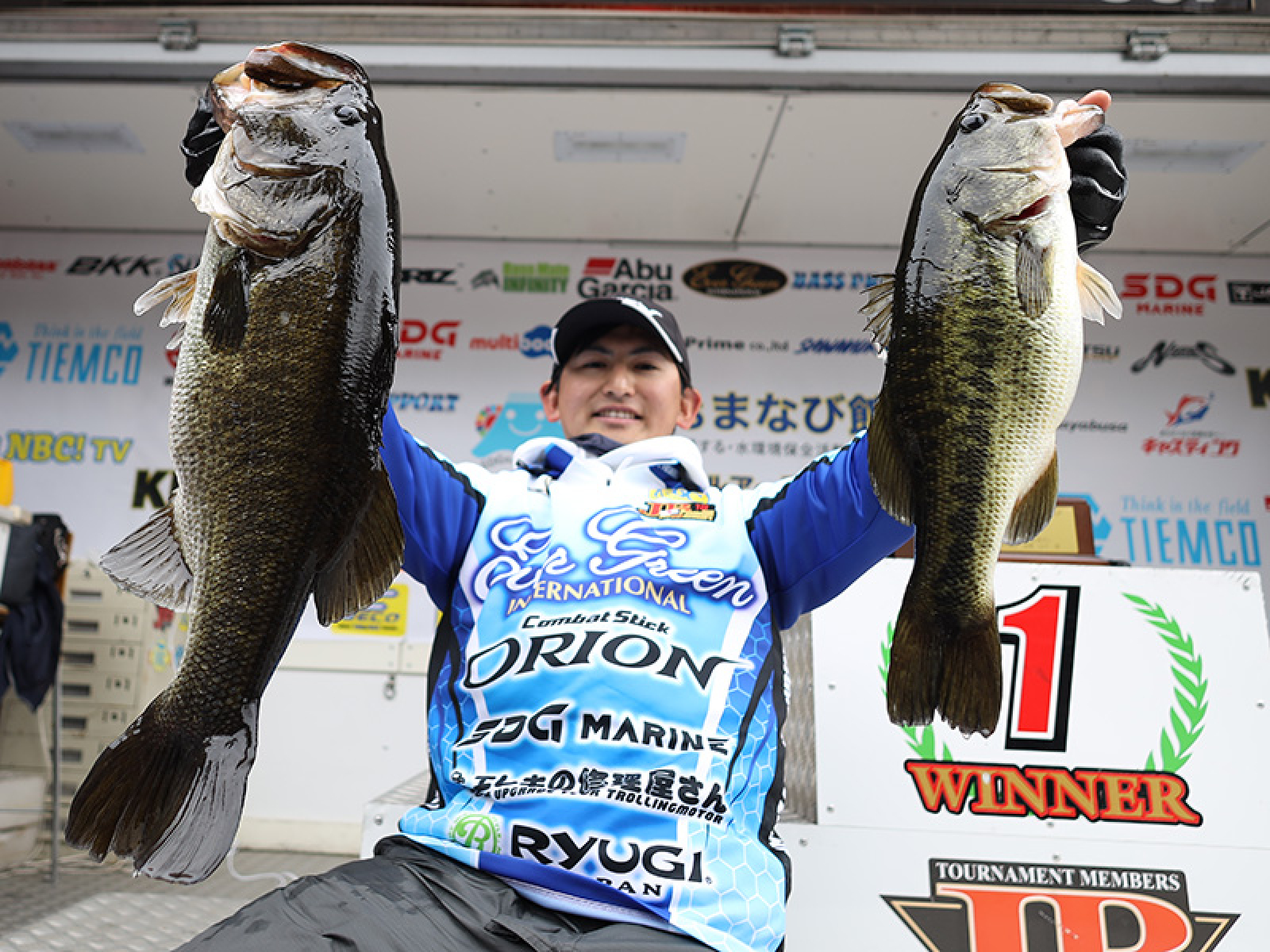最終日トップの完勝！　吉川永遠	5,190g