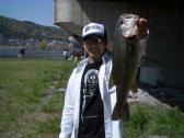 NBC陸釣りクラブ広島第2戦ジャッカルCUP上位のフィッシングパターン写真2005-04-17 00:00:00+09広島県芦田川