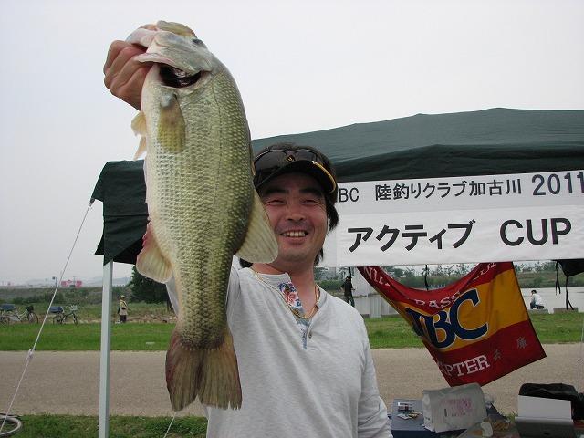 NBC陸釣りクラブ加古川第3戦アクティブCUP上位のフィッシングパターン写真 2011-06-05 00:00:00+09兵庫県加古川東岸