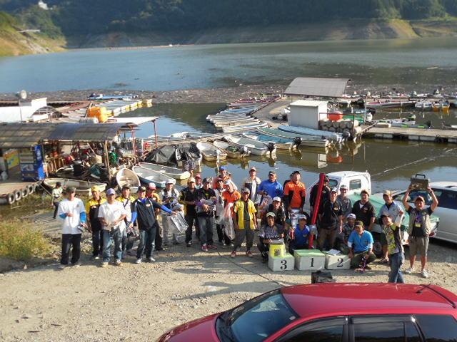 NBCチャプター神流湖第5戦プロショップオオツカCUP概要写真 2013-09-29 00:00:00+09埼玉県神流湖