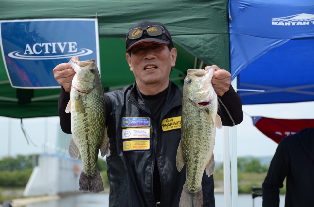 NBC陸釣りクラブ加古川第2戦アクティブCUP上位のフィッシングパターン写真 2014-05-18兵庫県加古川東岸