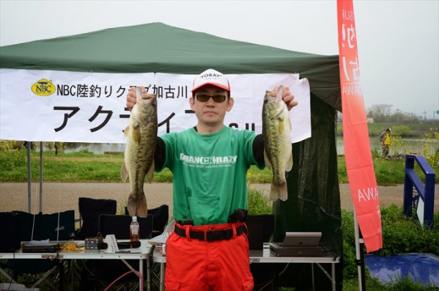 NBC陸釣りクラブ加古川第1戦アクティブCUP概要写真 2015-04-19兵庫県加古川東岸