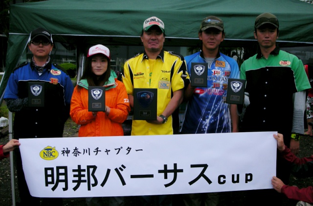 NBCチャプター神奈川第3戦明邦バーサスCUP上位のフィッシングパターン写真 2015-07-05神奈川県芦ノ湖