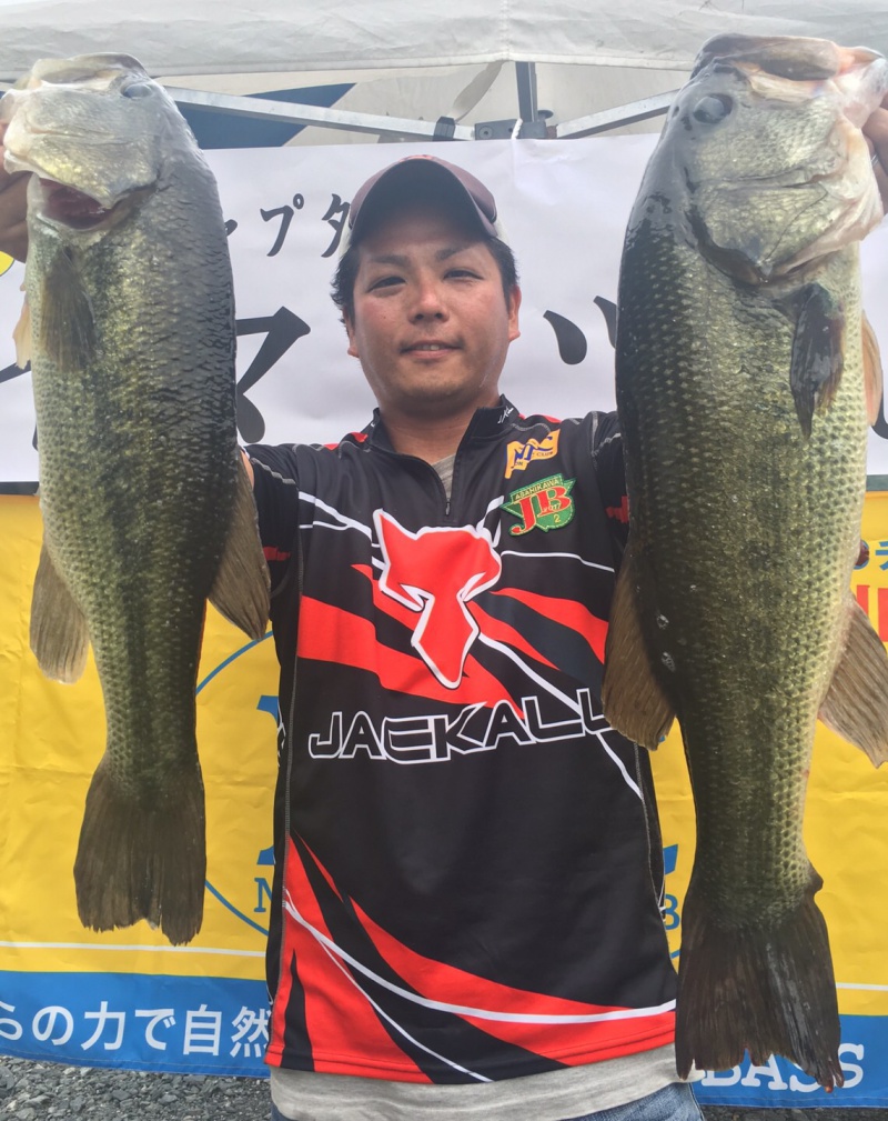 NBCチャプター旭川ダム第4戦イマカツCUP上位のフィッシングパターン写真 2017-07-23岡山県旭川ダム