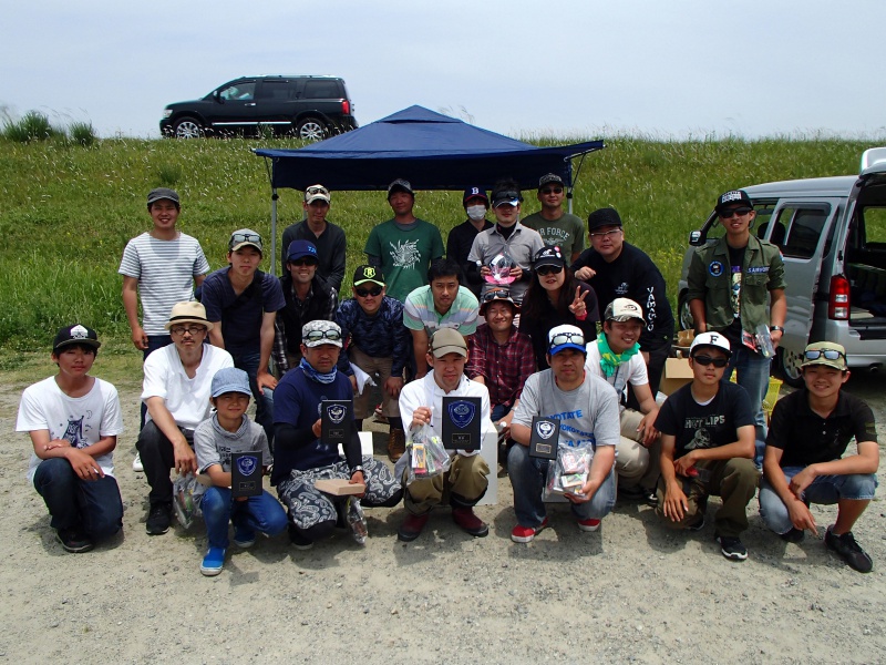 NBC陸釣りクラブ広島第2戦ジャッカルCUP概要写真 2017-05-21広島県芦田川