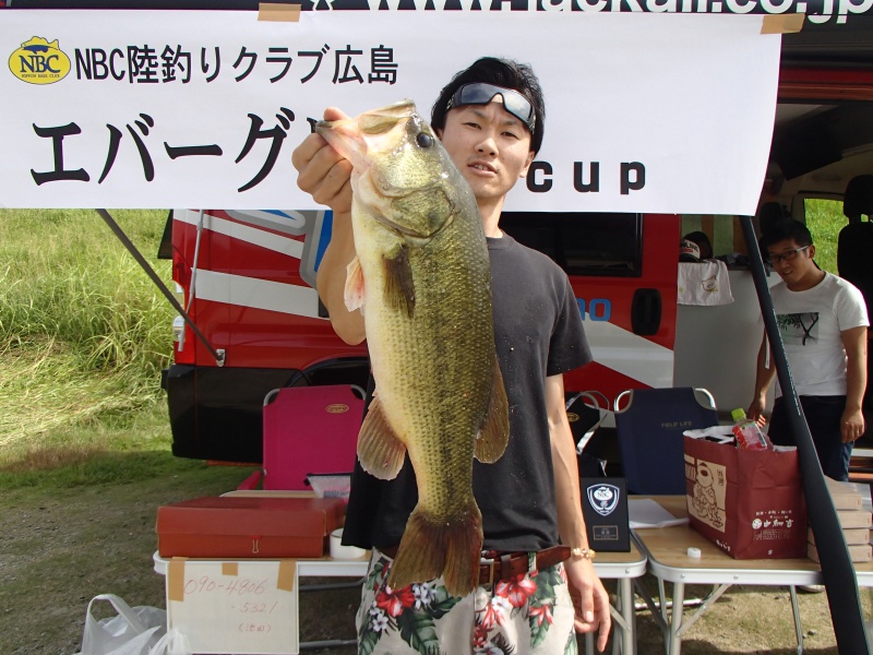 NBC陸釣りクラブ広島第4戦エバーグリーンCUP上位のフィッシングパターン写真 2017-09-10広島県芦田川
