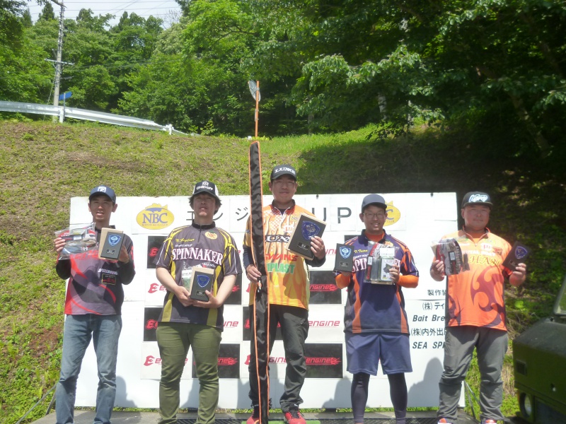 NBCチャプター長野・野尻湖第2戦エンジンCUP上位のフィッシングパターン写真 2018-06-24長野県野尻湖