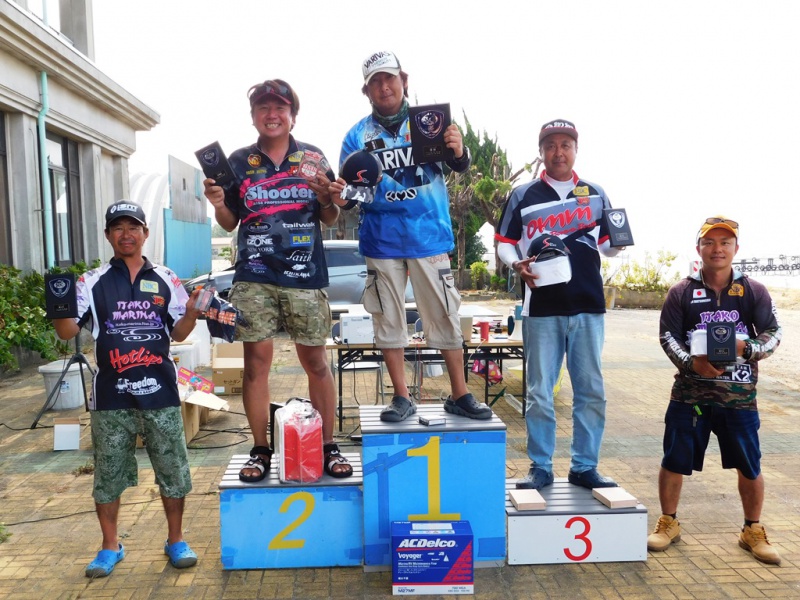 NBCチャプター北浦第4戦サンラインCUP上位のフィッシングパターン写真 2019-08-18茨城県北浦